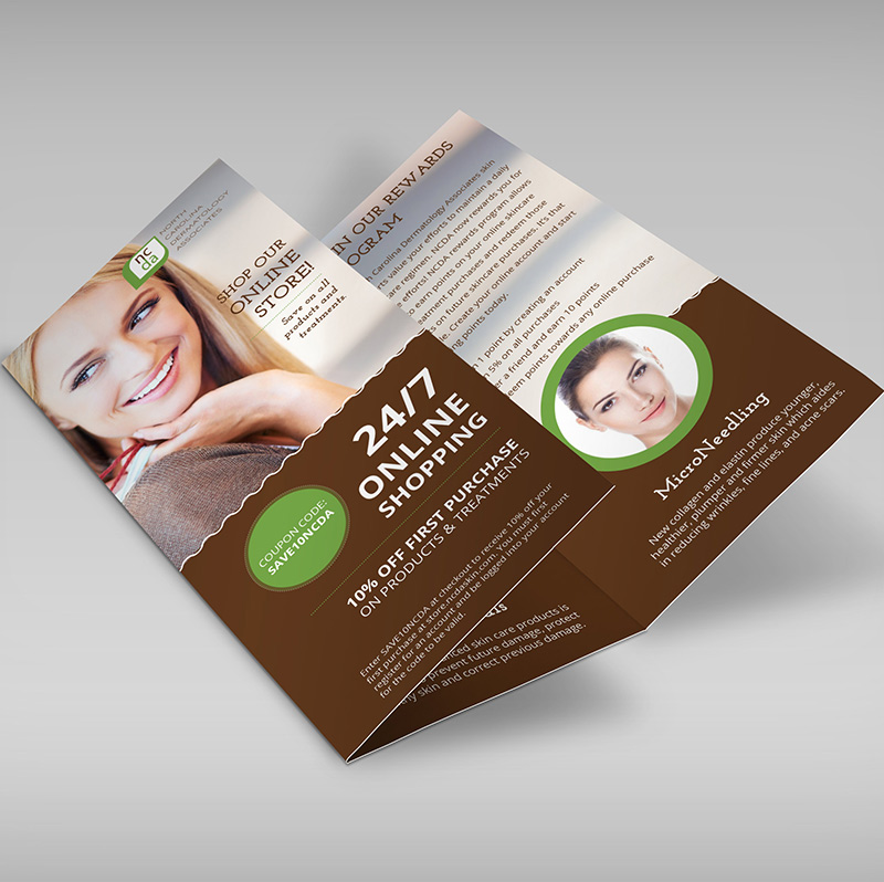 dermatology brochure example