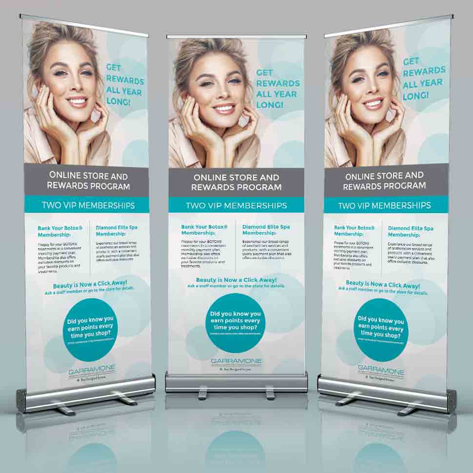 Retractable Banner for your Waiting Area